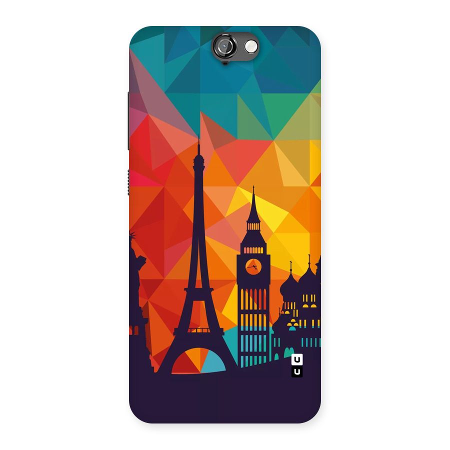London Art Back Case for One A9