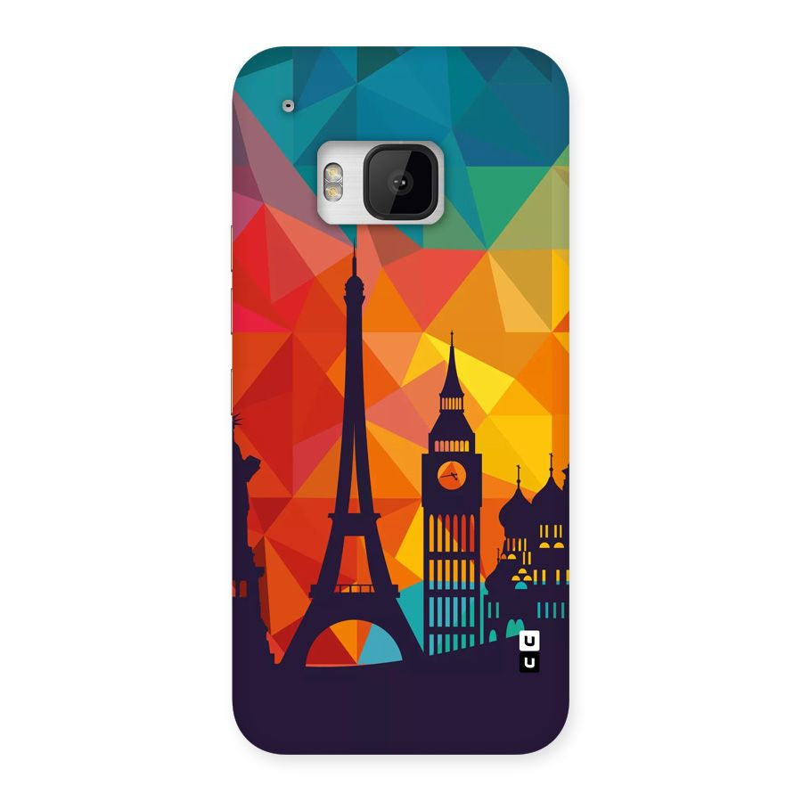London Art Back Case for One M9