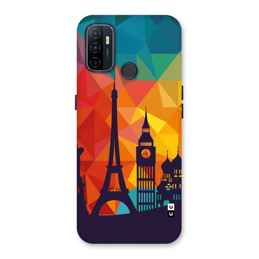 London Art Back Case for Oppo A32