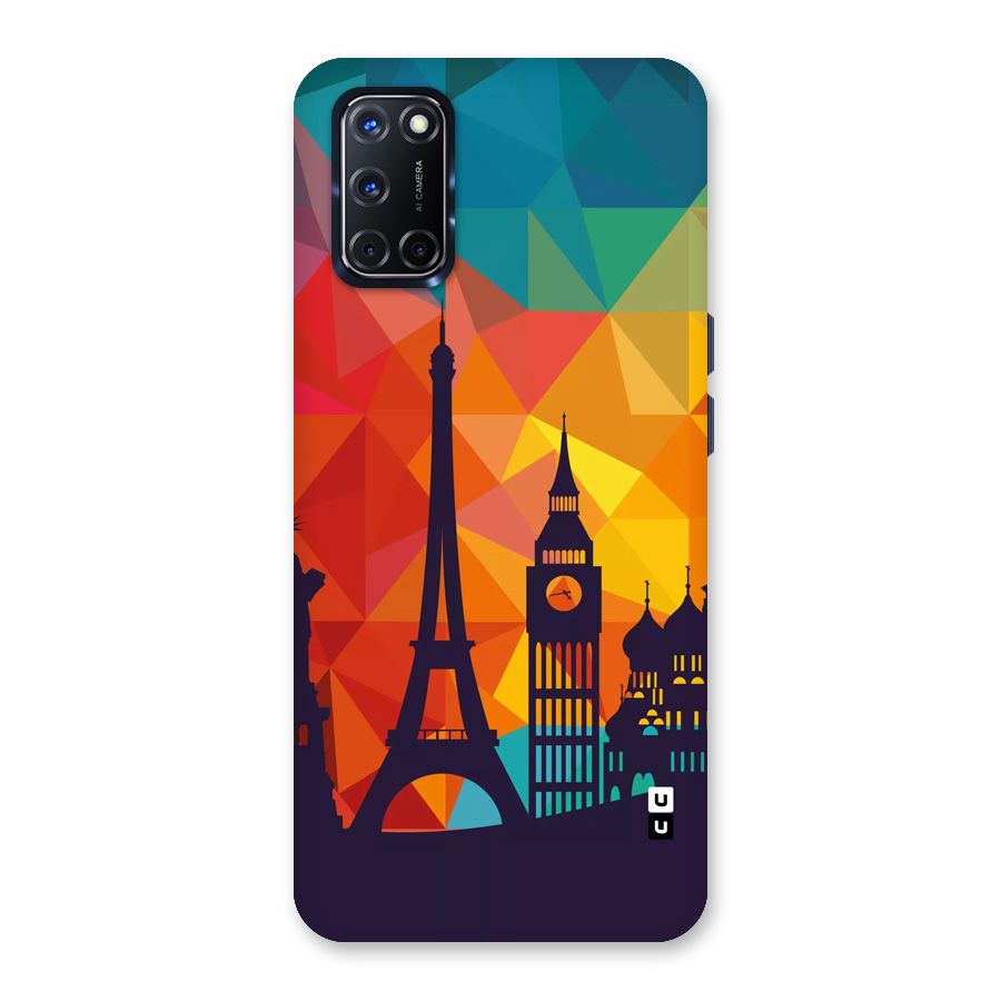 London Art Back Case for Oppo A52