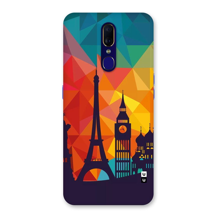 London Art Back Case for Oppo A9