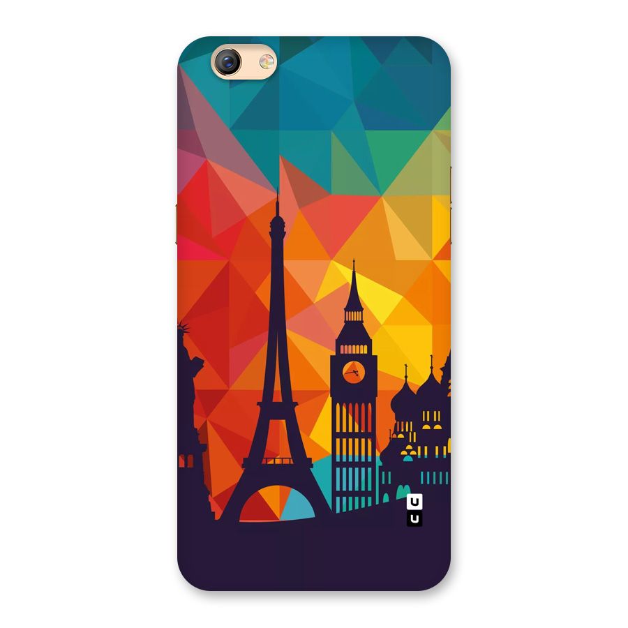London Art Back Case for Oppo F3 Plus