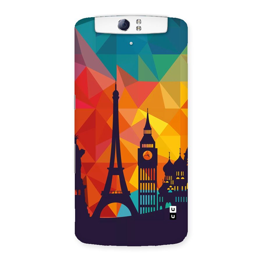 London Art Back Case for Oppo N1