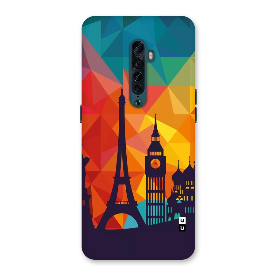 London Art Back Case for Oppo Reno2