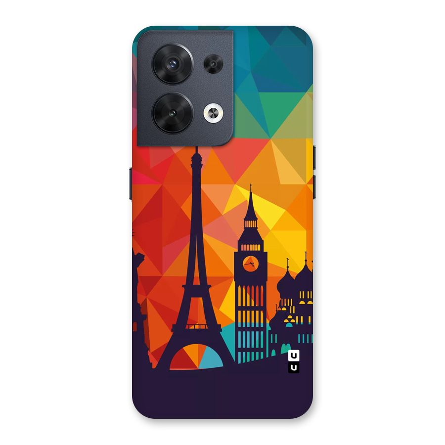 London Art Back Case for Oppo Reno8 5G