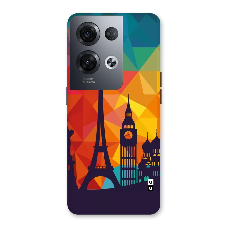 London Art Back Case for Oppo Reno8 Pro 5G