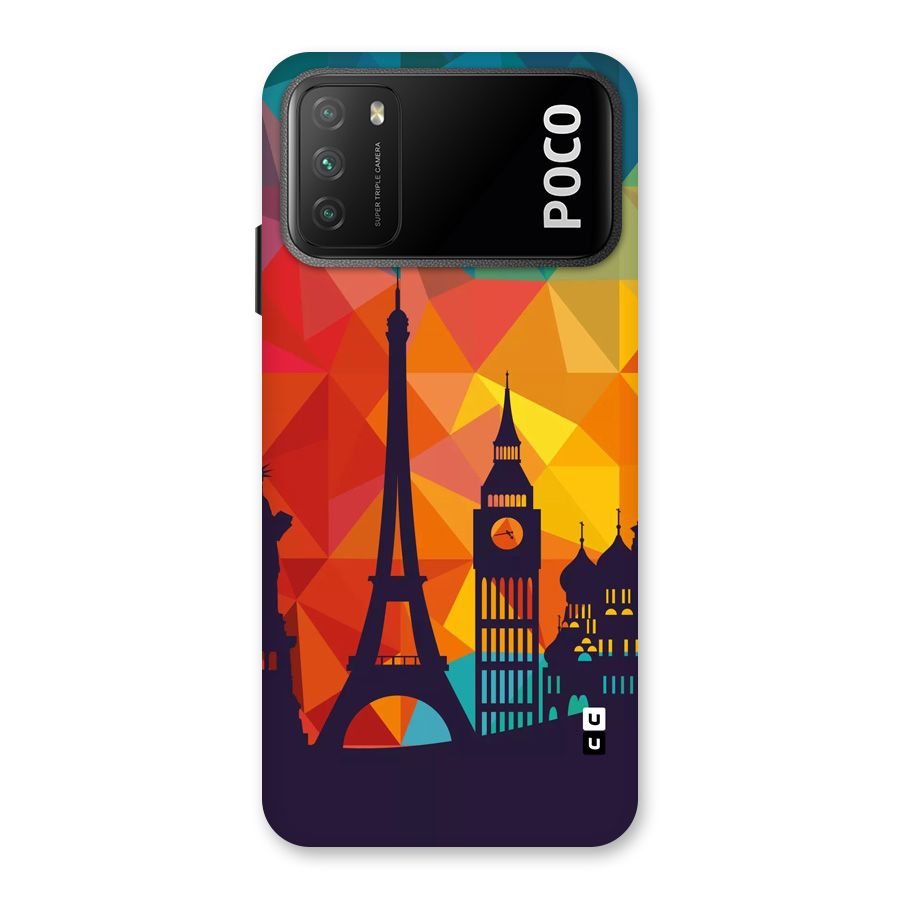 London Art Back Case for Poco M3