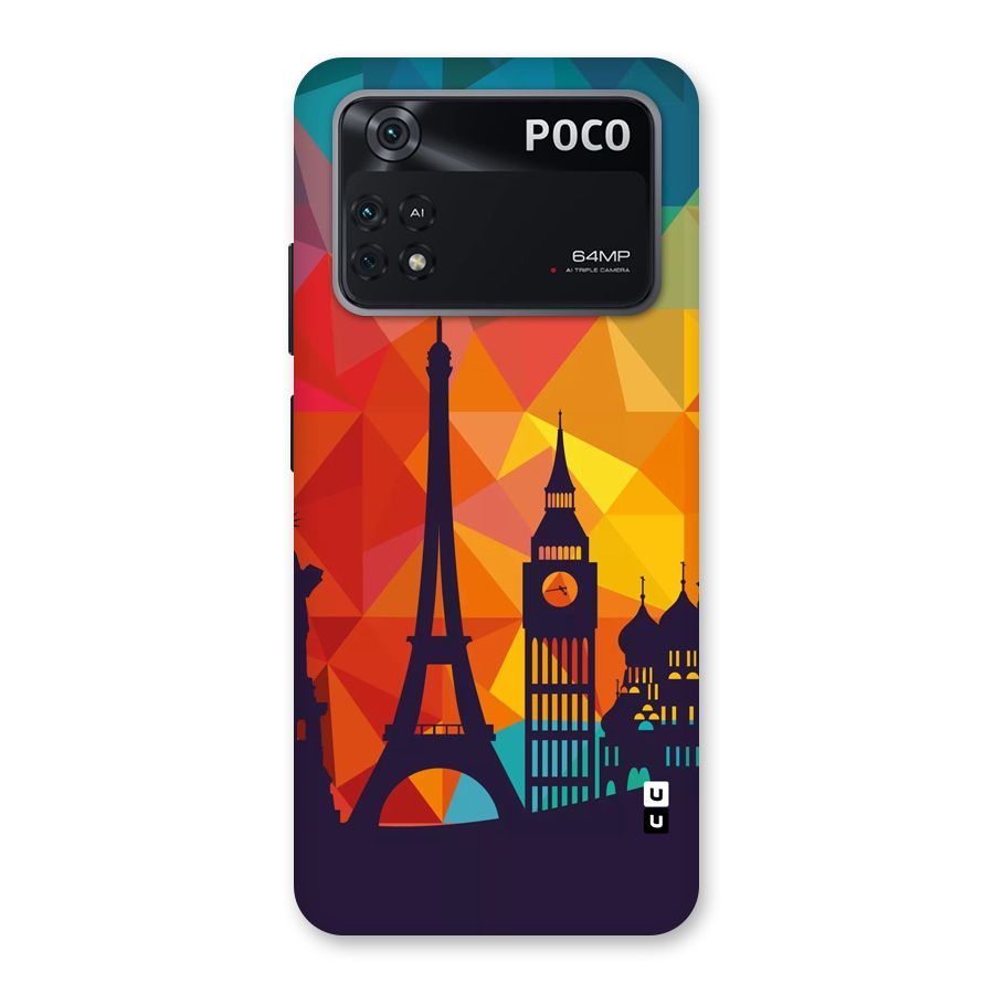 London Art Back Case for Poco M4 Pro 4G