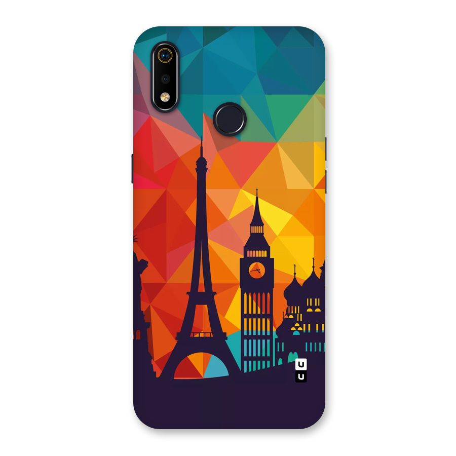 London Art Back Case for Realme 3i