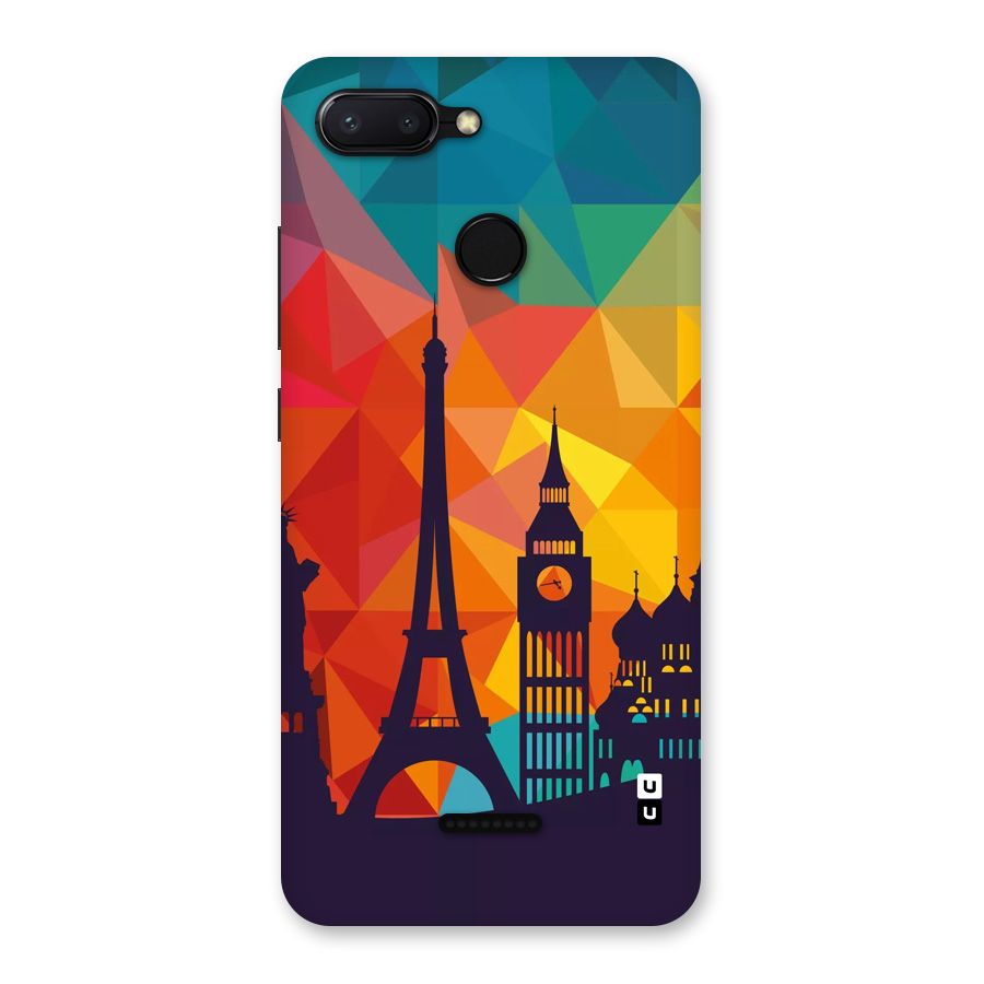 London Art Back Case for Redmi 6