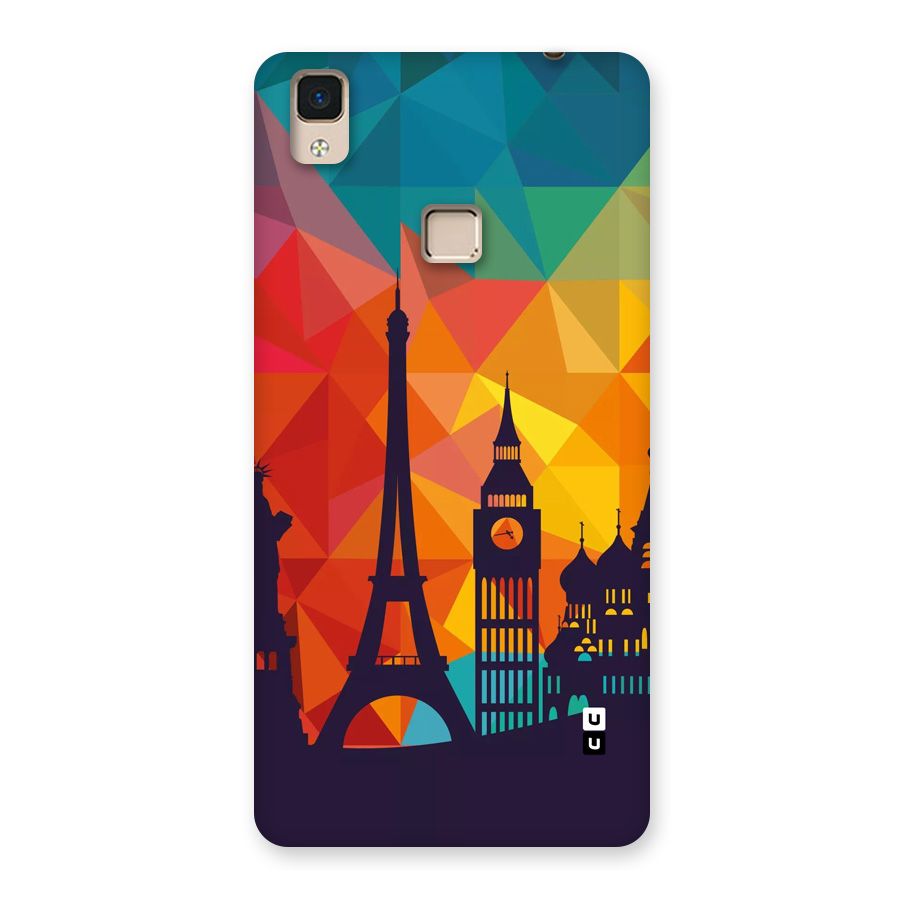 London Art Back Case for V3 Max