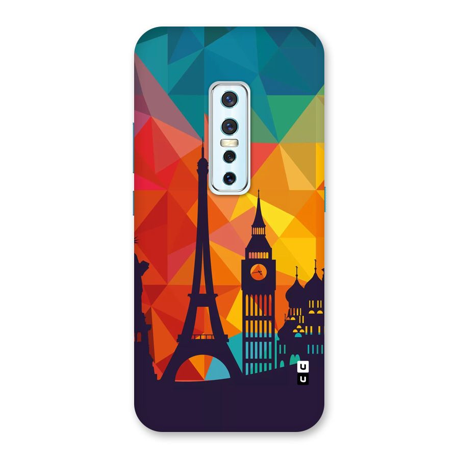 London Art Back Case for Vivo V17 Pro