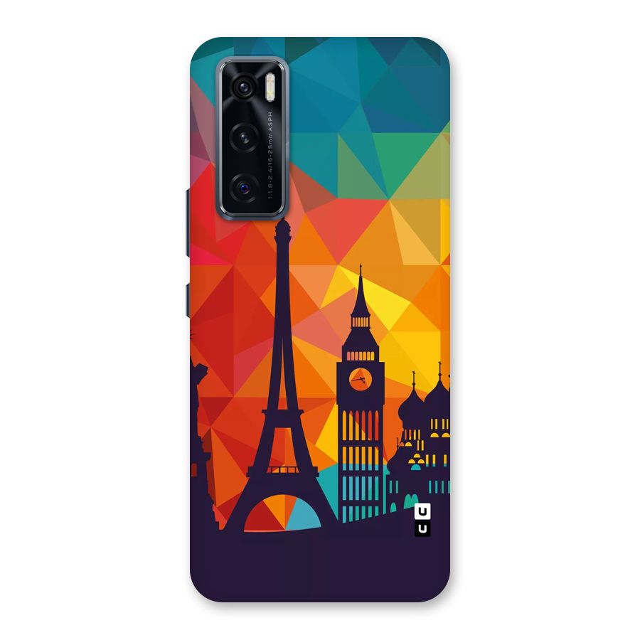 London Art Back Case for Vivo V20 SE