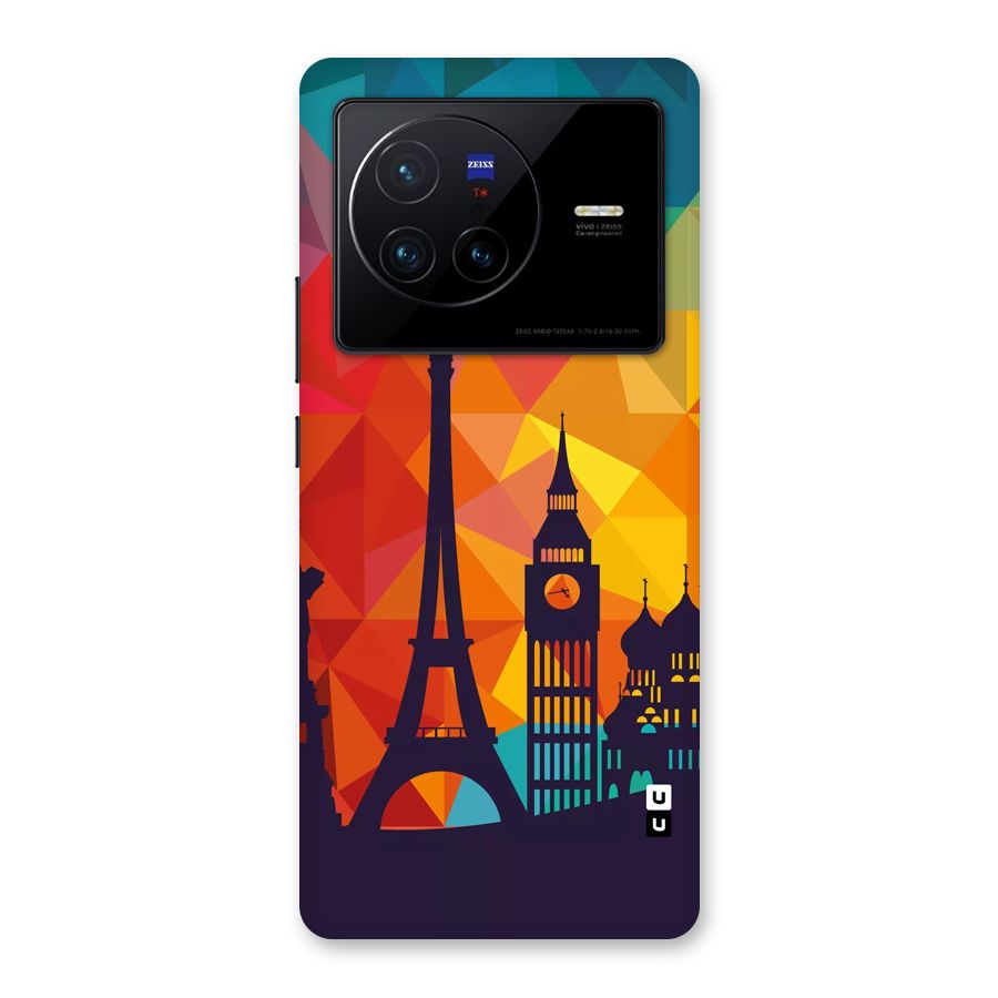 London Art Back Case for Vivo X80