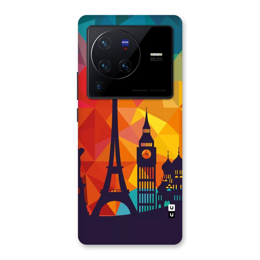 London Art Back Case for Vivo X80 Pro