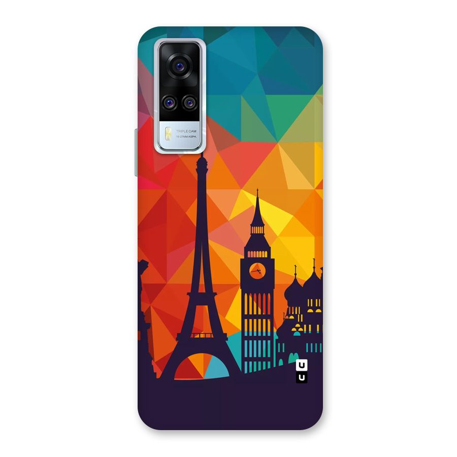 London Art Back Case for Vivo Y31