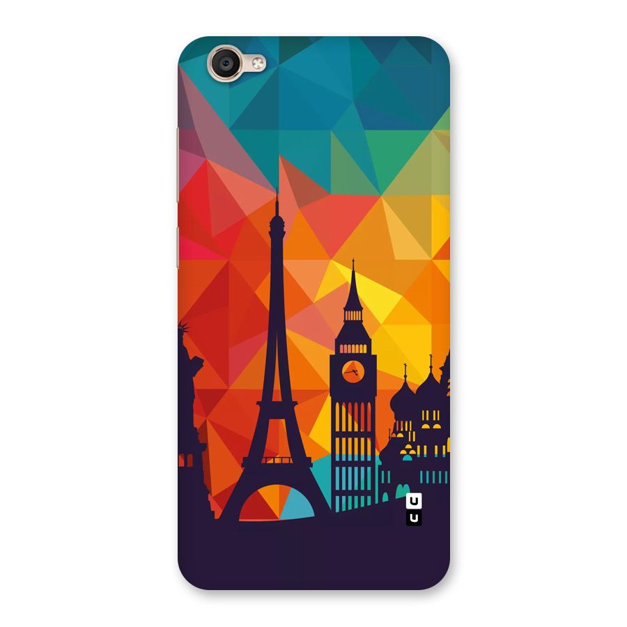 London Art Back Case for Vivo Y55L