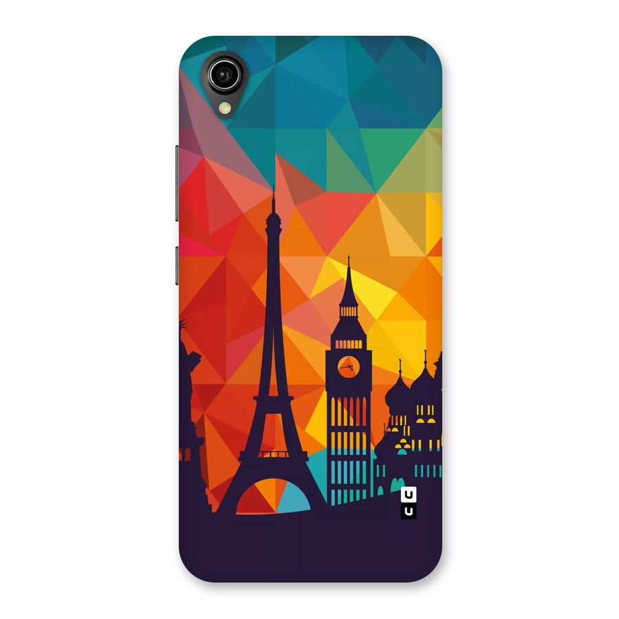 London Art Back Case for Vivo Y90