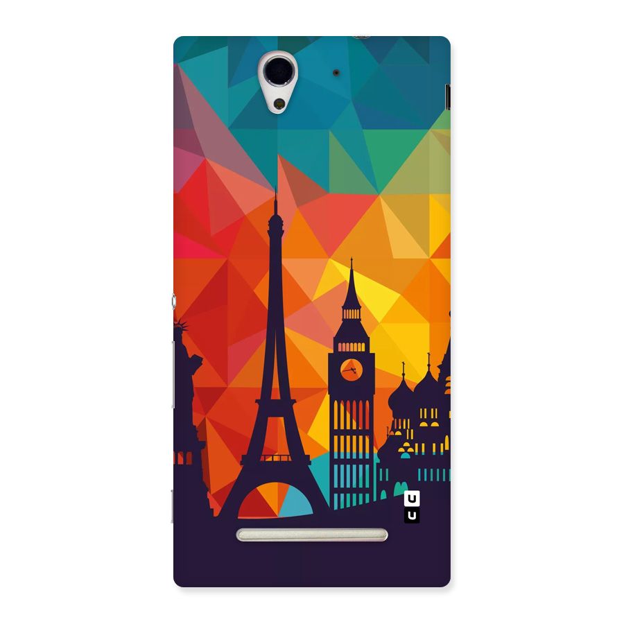 London Art Back Case for Xperia C3