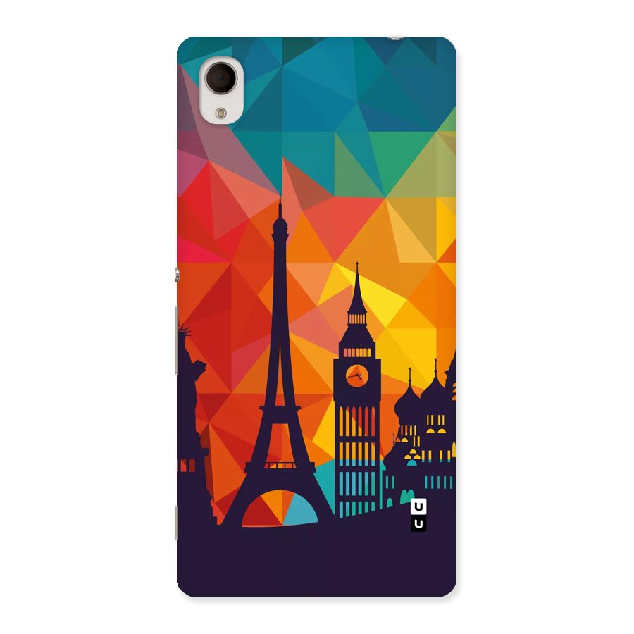 London Art Back Case for Xperia M4