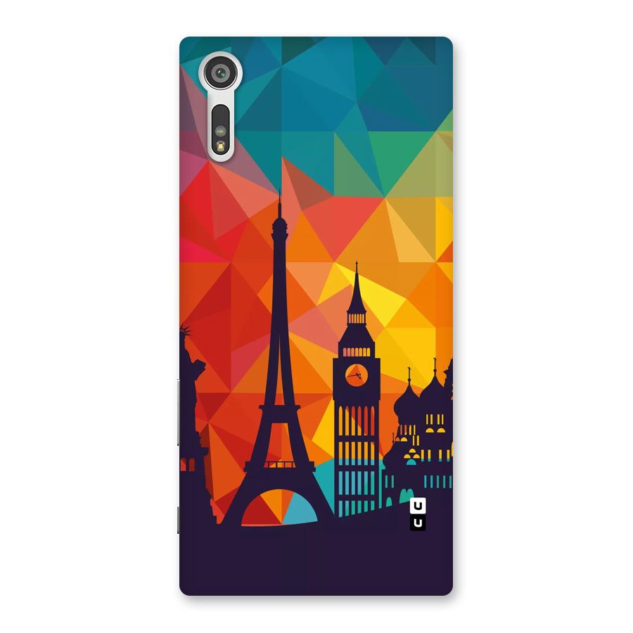 London Art Back Case for Xperia XZ