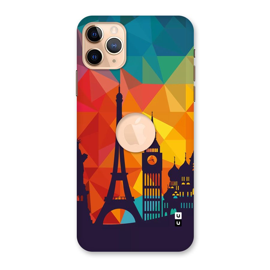 London Art Back Case for iPhone 11 Pro Max Logo Cut