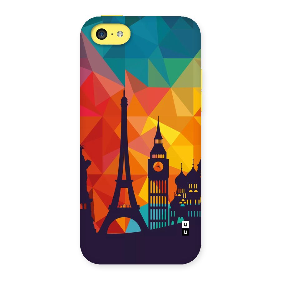 London Art Back Case for iPhone 5C