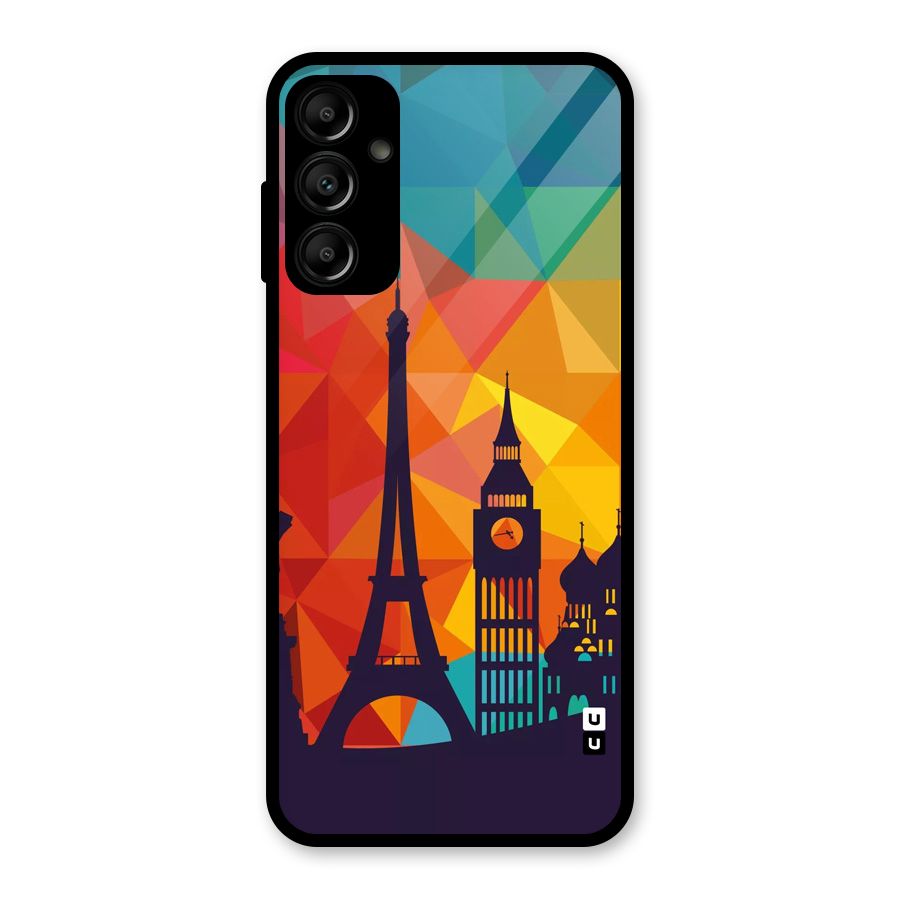 London Art Glass Back Case for Galaxy A14 5G