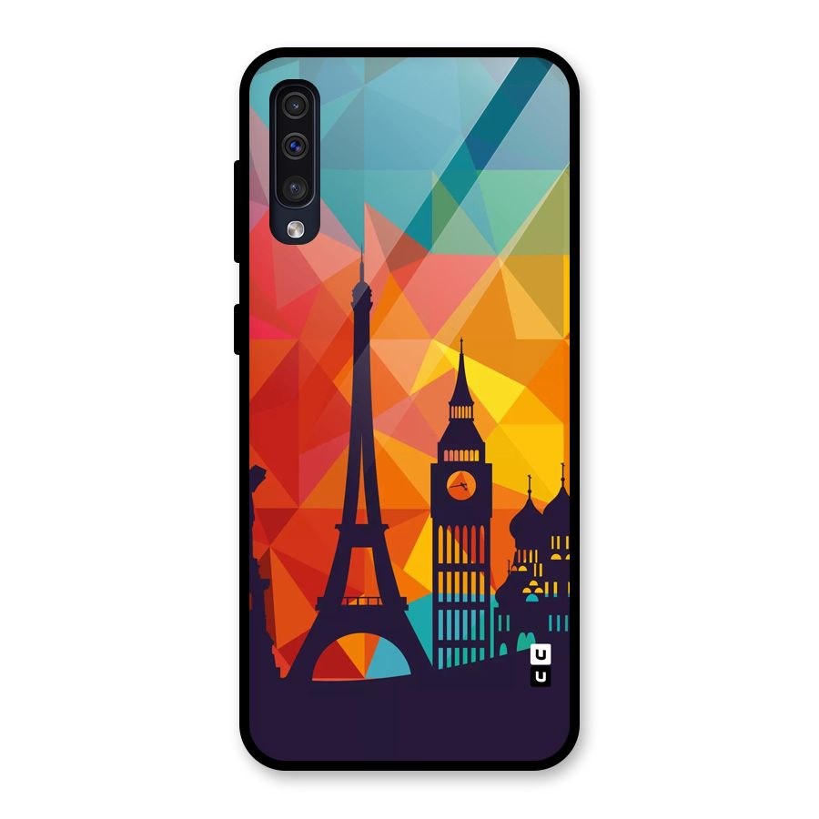 London Art Glass Back Case for Galaxy A30s