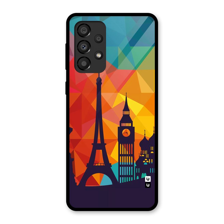 London Art Glass Back Case for Galaxy A33 5G