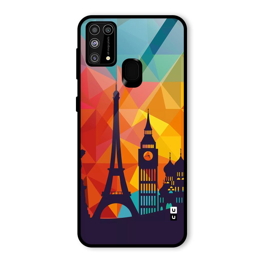 London Art Glass Back Case for Galaxy F41