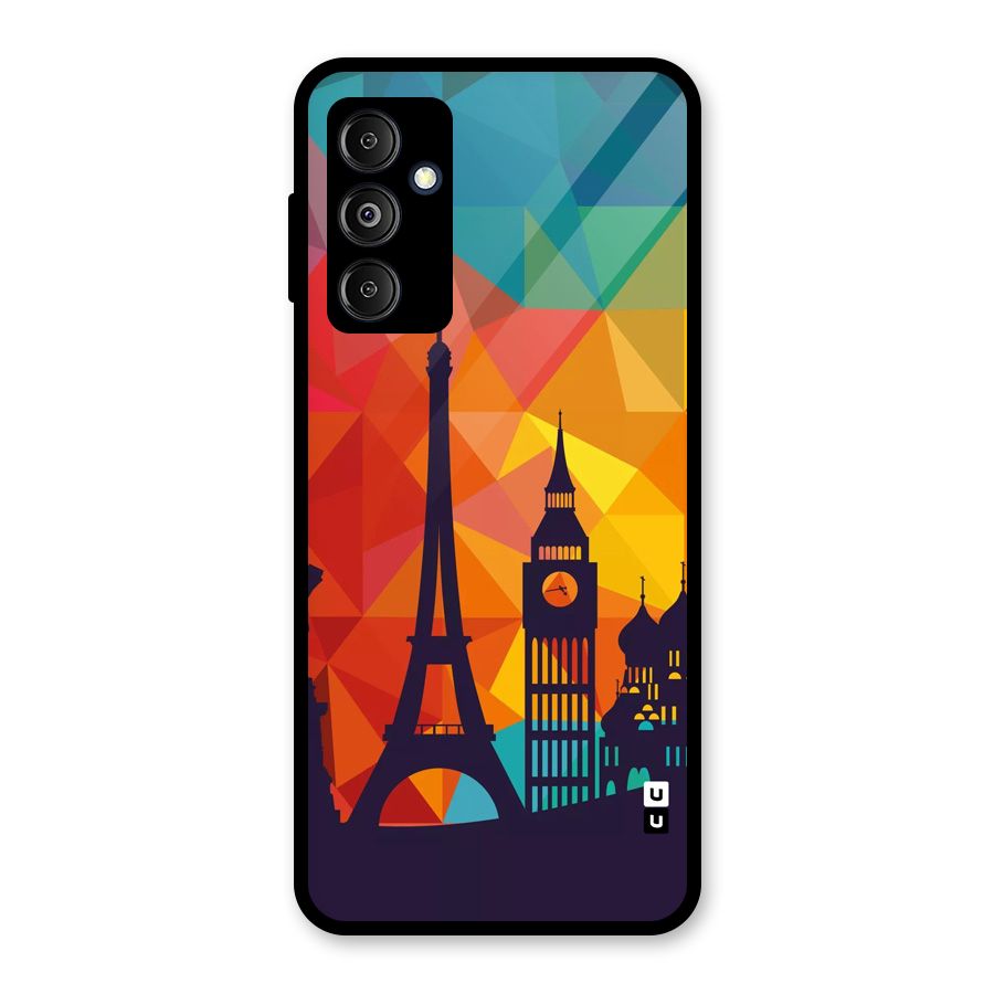 London Art Glass Back Case for Galaxy M14 5G