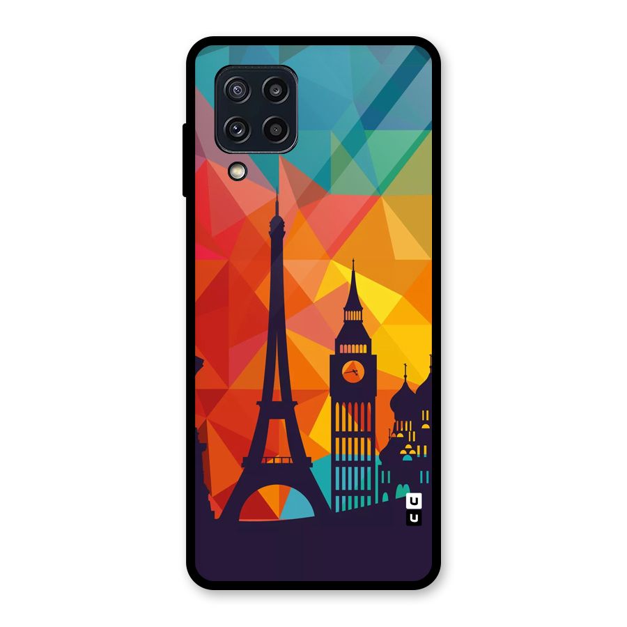 London Art Glass Back Case for Galaxy M32