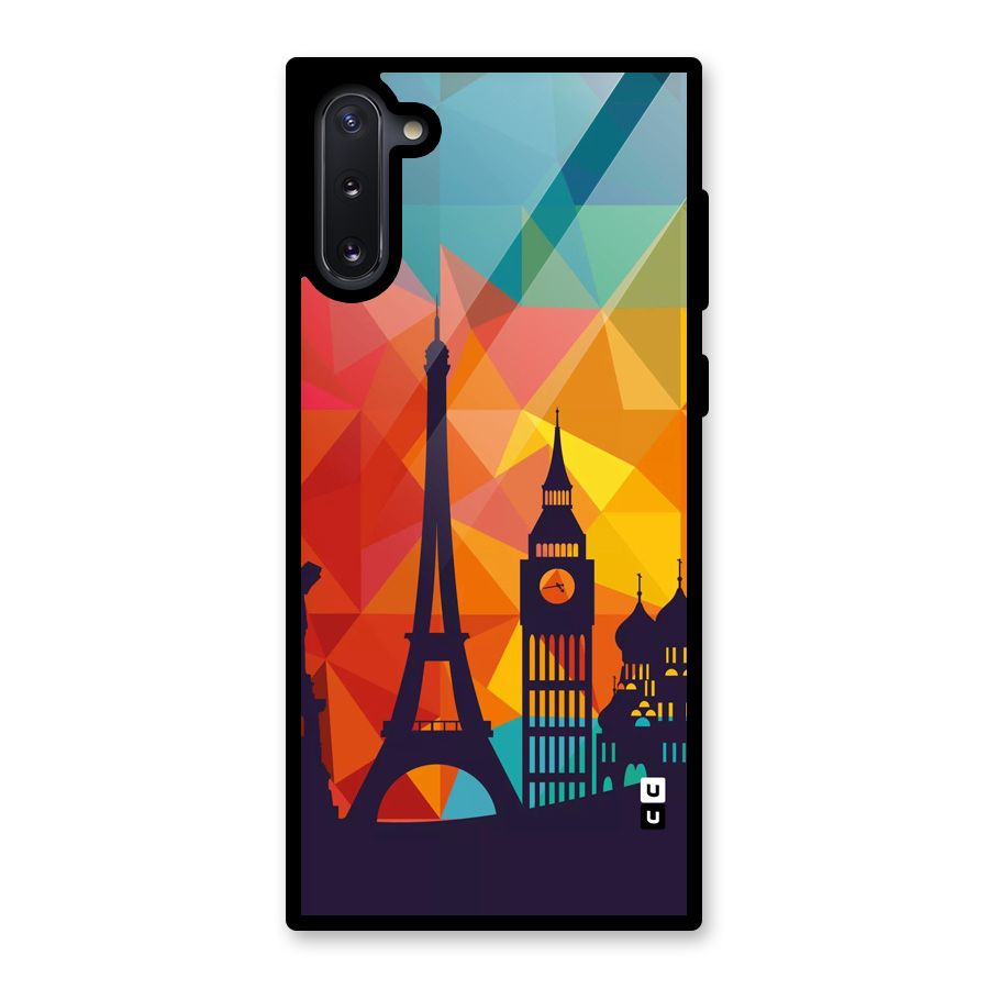 London Art Glass Back Case for Galaxy Note 10