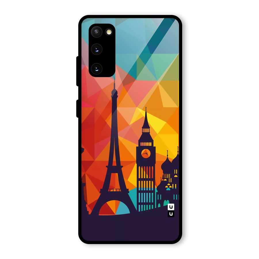 London Art Glass Back Case for Galaxy S20 FE