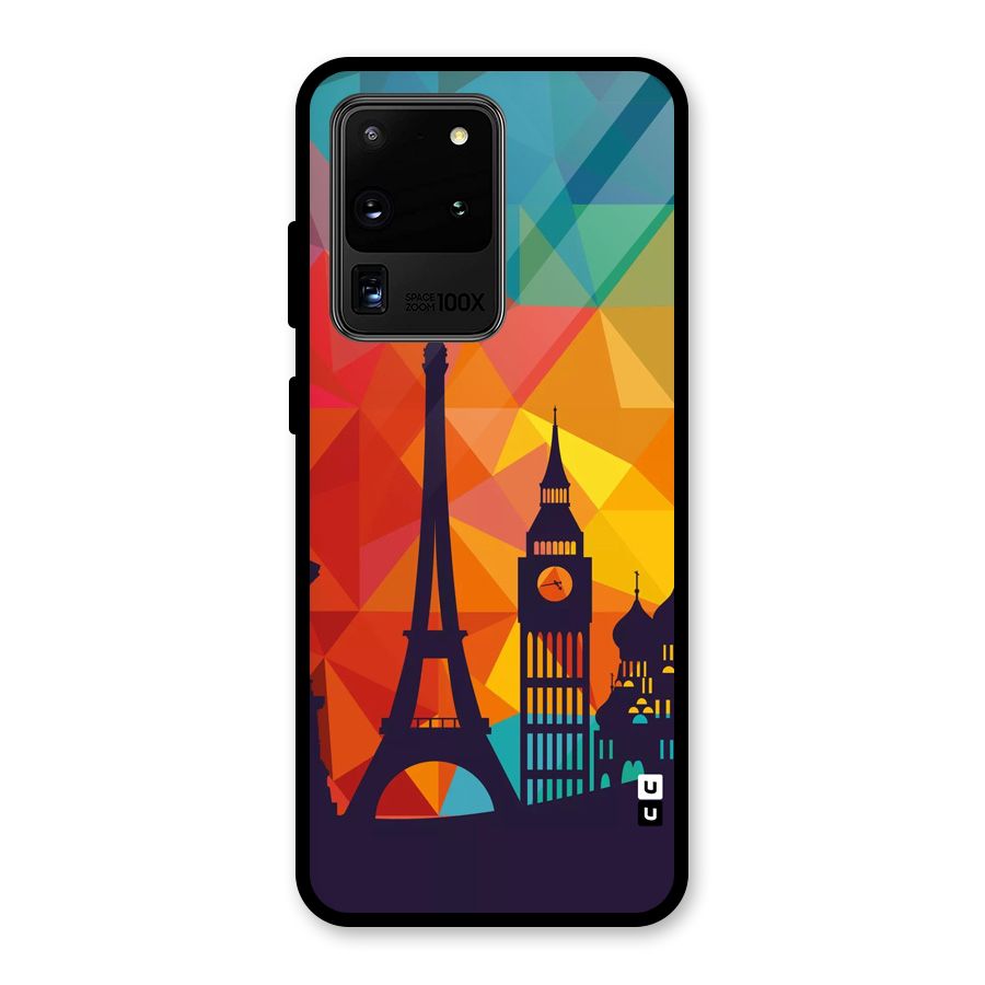 London Art Glass Back Case for Galaxy S20 Ultra