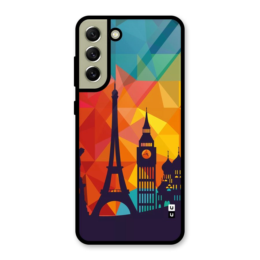 London Art Glass Back Case for Galaxy S21 FE 5G
