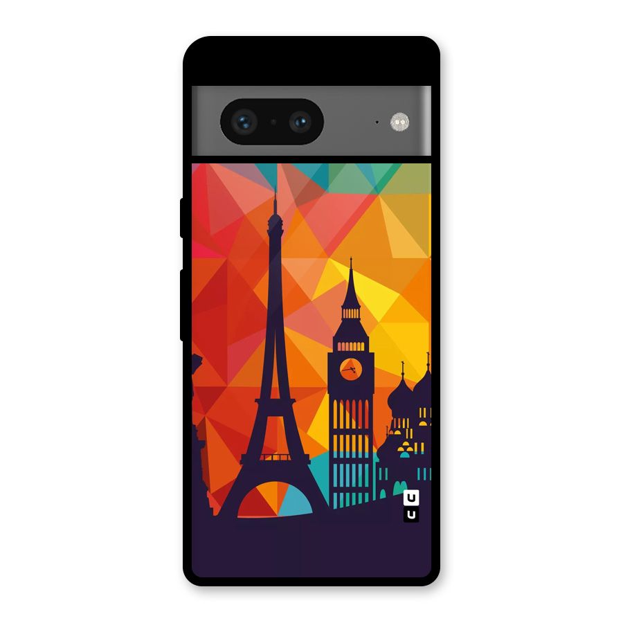 London Art Glass Back Case for Google Pixel 7