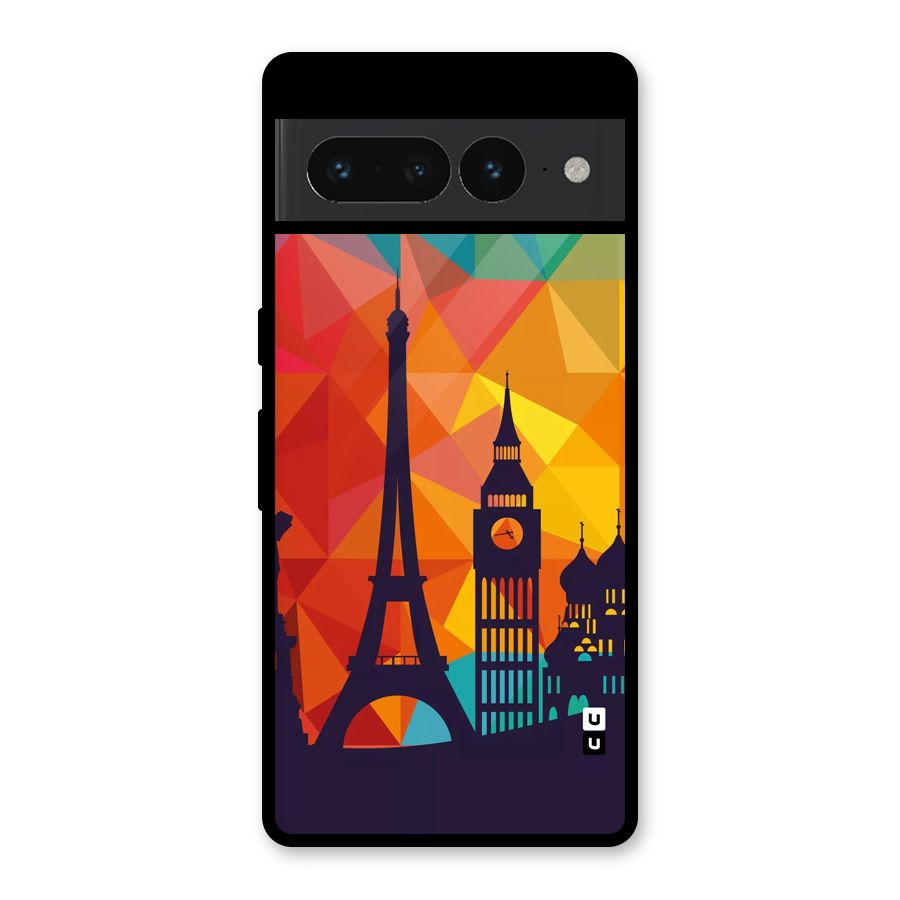 London Art Glass Back Case for Google Pixel 7 Pro