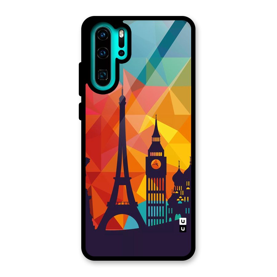 London Art Glass Back Case for Huawei P30 Pro