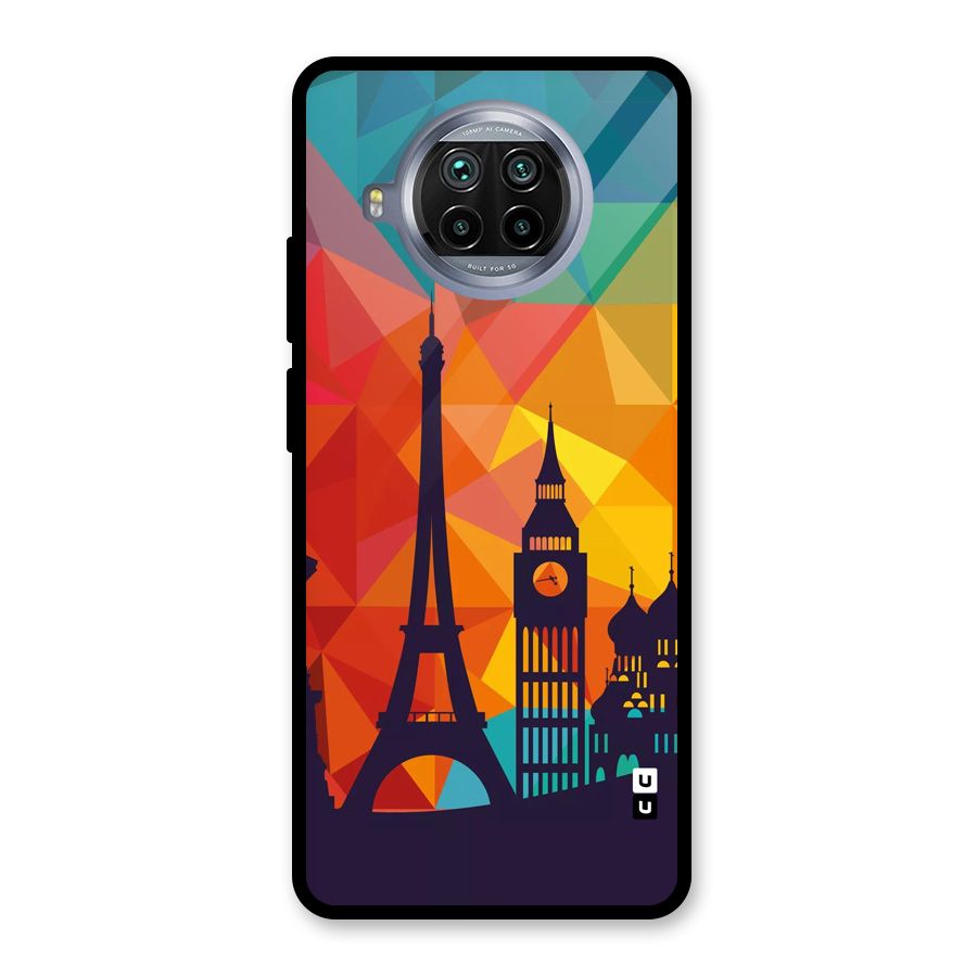 London Art Glass Back Case for Mi 10i