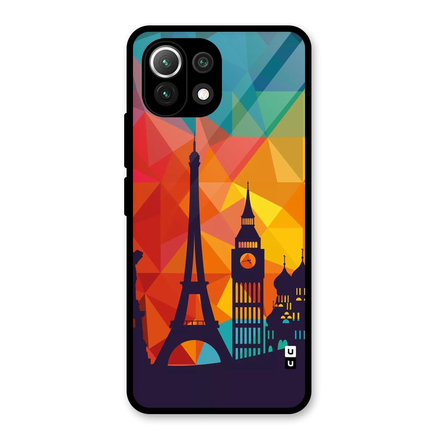 London Art Glass Back Case for Mi 11 Lite NE 5G