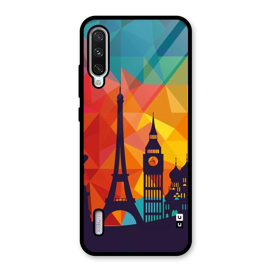 London Art Glass Back Case for Mi A3