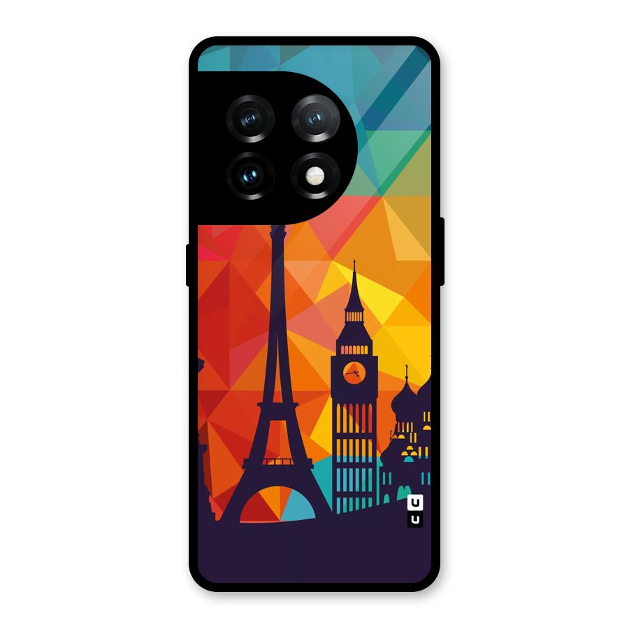 London Art Glass Back Case for OnePlus 11