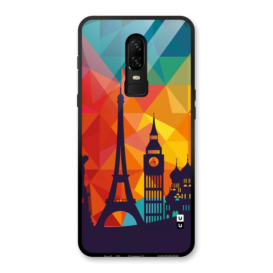 London Art Glass Back Case for OnePlus 6