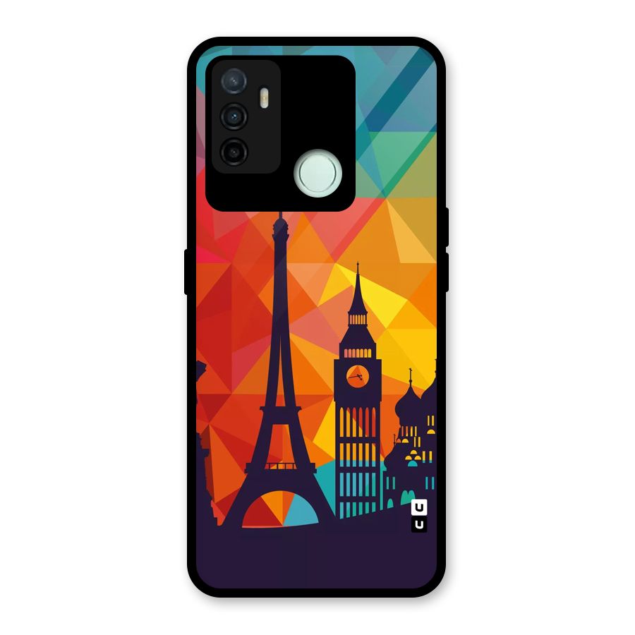 London Art Glass Back Case for Oppo A53
