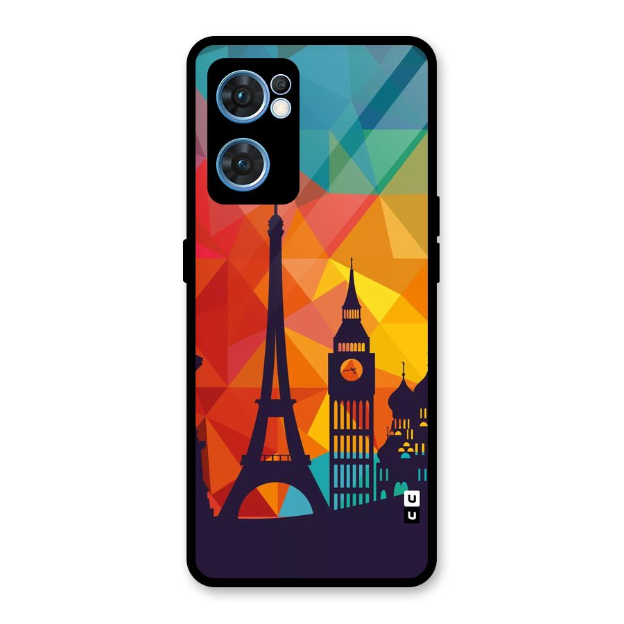 London Art Glass Back Case for Oppo Reno7 5G