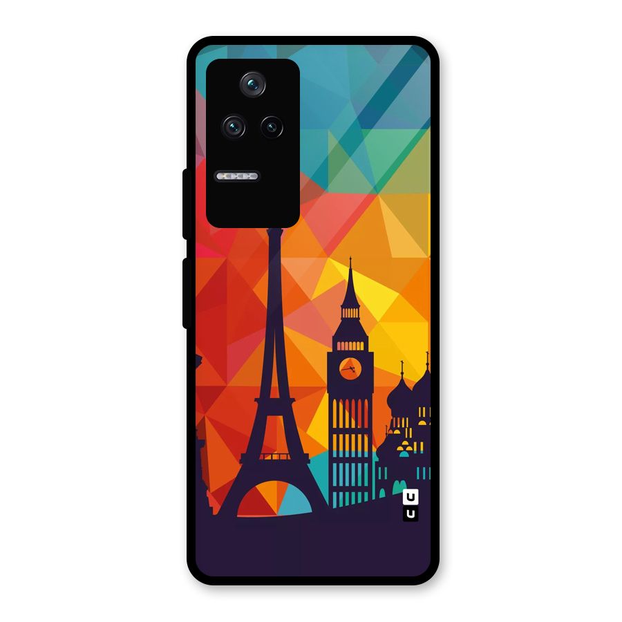 London Art Glass Back Case for Poco F4 5G