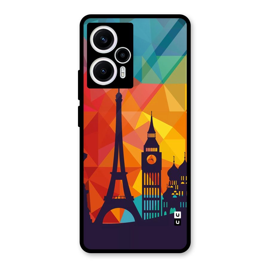 London Art Glass Back Case for Poco F5