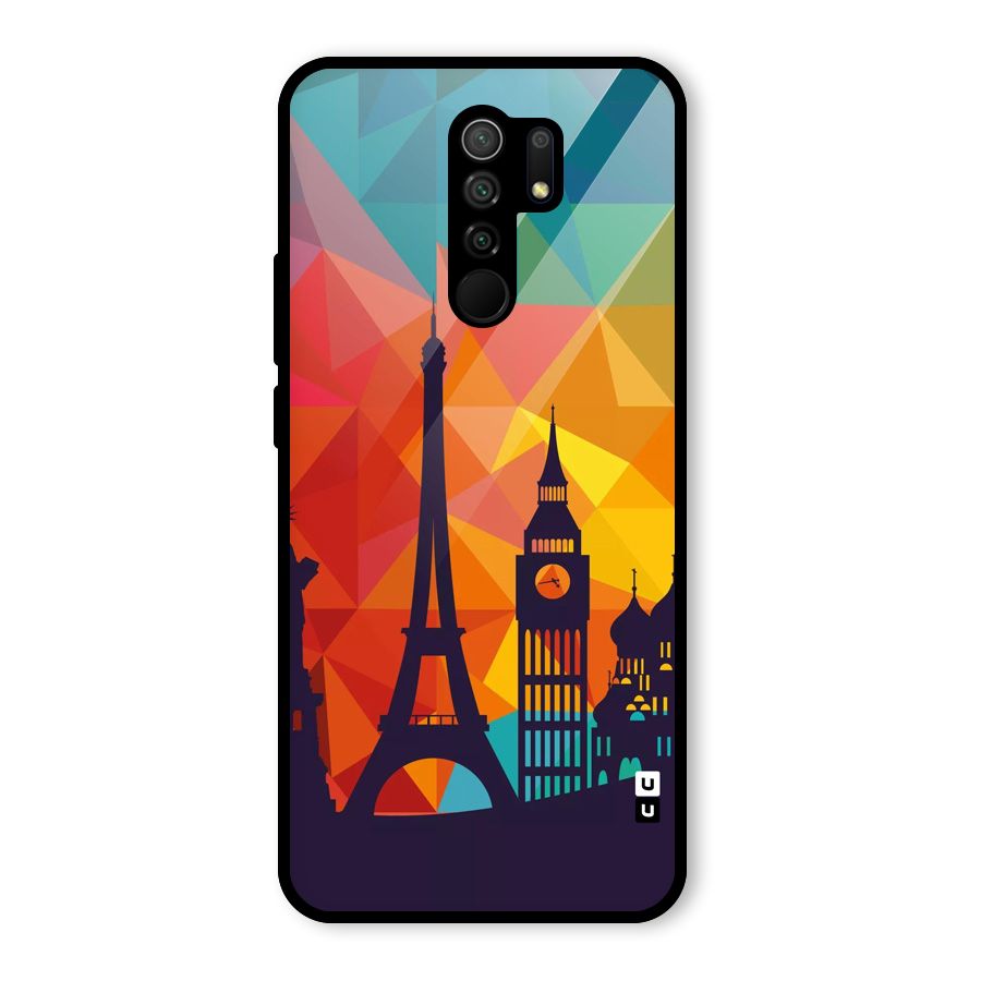 London Art Glass Back Case for Poco M2